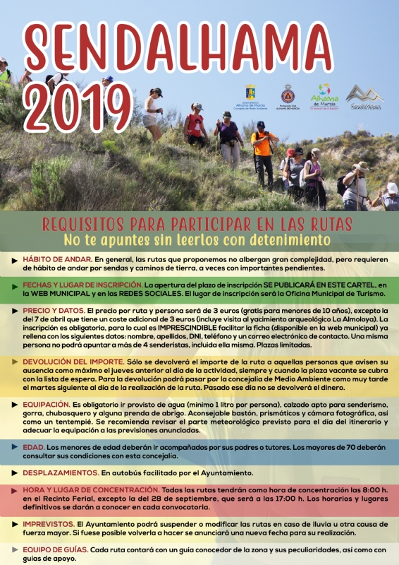 Change of date on the third hiking route of Sendalhama 2019