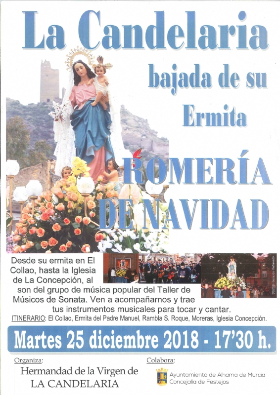 NAVIDAD 2018- Bajada de la Virgen de la Candelaria - 1 NAVIDAD 2018- Bajada de la Virgen de la Candelaria - 1