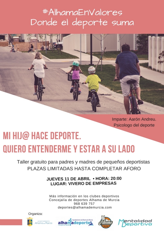 ALHAMA EN VALORES: Taller para padres y madres ALHAMA EN VALORES: Taller para padres y madres