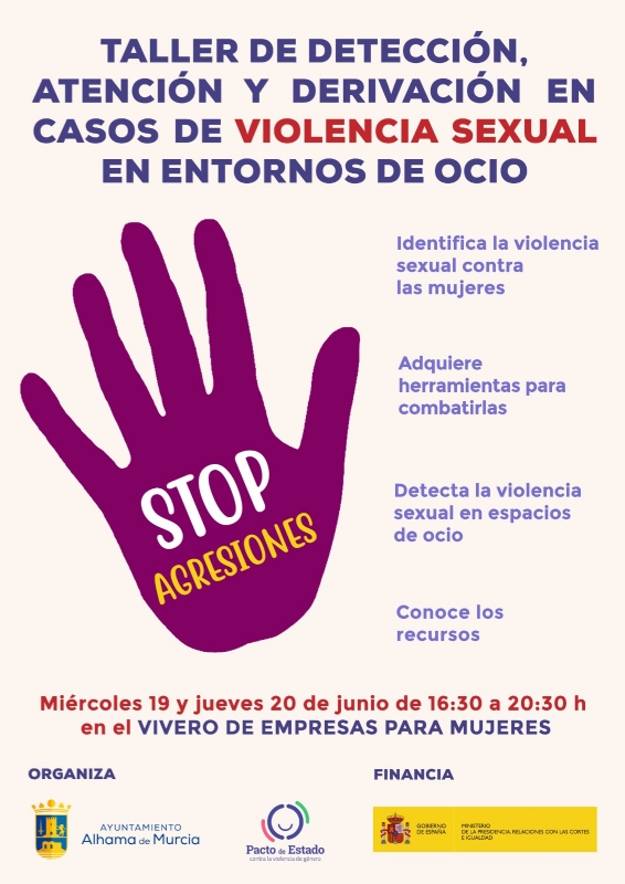 Inicio del taller de detección, atención y derivación de violencia sexual en entornos de ocio - 1 Inicio del taller de detección, atención y derivación de violencia sexual en entornos de ocio - 1