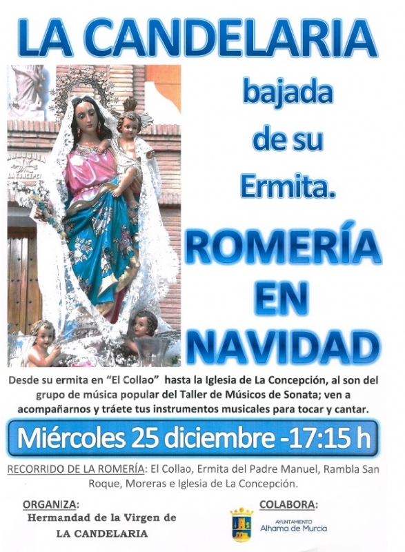 NAVIDAD 2019: Bajada de la imagen de la Virgen de la Candelaria - 1 NAVIDAD 2019: Bajada de la imagen de la Virgen de la Candelaria - 1