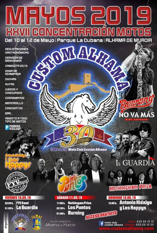 MAYOS 2019 XXVII Concentración motos: concierto La Guardia - 1 MAYOS 2019 XXVII Concentración motos: concierto La Guardia - 1