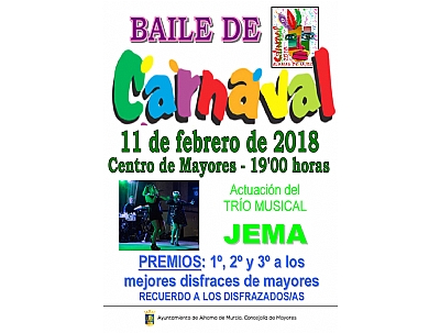 CARNAVAL 2018: BAILE DE CARNAVAL CARNAVAL 2018: BAILE DE CARNAVAL