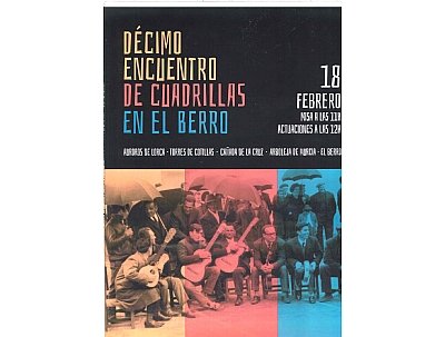X ENCUENTRO DE CUADRILLAS EN EL BERRO: ACTUACIONES X ENCUENTRO DE CUADRILLAS EN EL BERRO: ACTUACIONES