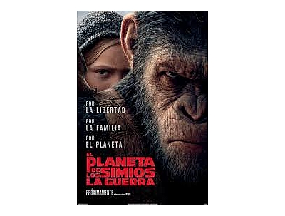 CINE DE VERANO: LA GUERRA DEL PLANETA DE LOS SIMIOS CINE DE VERANO: LA GUERRA DEL PLANETA DE LOS SIMIOS