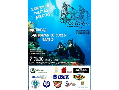 Bautismo de buceo gratuito C.B. Poseidón Bautismo de buceo gratuito C.B. Poseidón