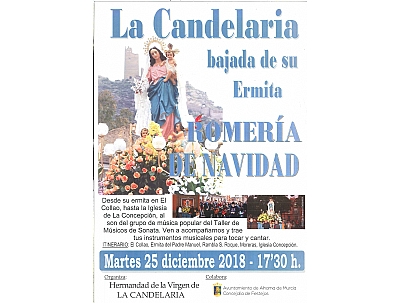 NAVIDAD 2018- Bajada de la Virgen de la Candelaria NAVIDAD 2018- Bajada de la Virgen de la Candelaria