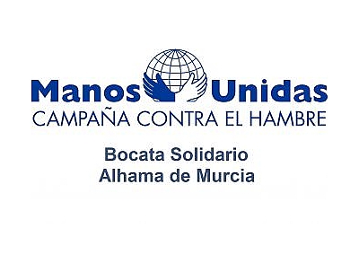 BOCADILLO SOLIDARIO DE MANOS UNIDAS BOCADILLO SOLIDARIO DE MANOS UNIDAS