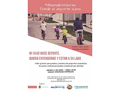 ALHAMA EN VALORES: Taller para padres y madres ALHAMA EN VALORES: Taller para padres y madres