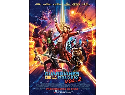 CINE: LOS GUARDIANES DE LA GALAXIA. VOL 2. CINE: LOS GUARDIANES DE LA GALAXIA. VOL 2.