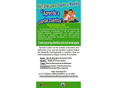 III Taller para Papás y Mamás III Taller para Papás y Mamás