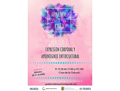 APRENDE Y CREA - TALLER 2 - Expresión corporal y aprendizaje intercultural APRENDE Y CREA - TALLER 2 - Expresión corporal y aprendizaje intercultural