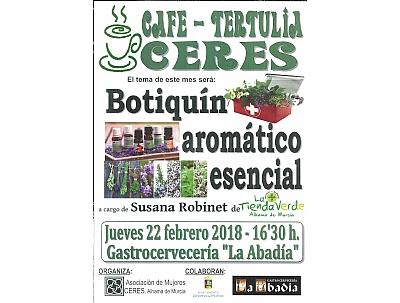 CAFÉ-TERTULIA CERES: CAFÉ-TERTULIA CERES: