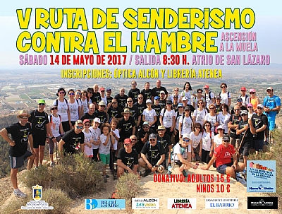V RUTA DE SENDERISMO CONTRA EL HAMBRE V RUTA DE SENDERISMO CONTRA EL HAMBRE