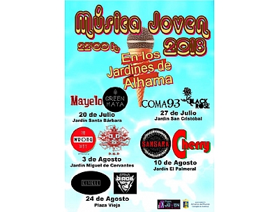 MÚSICA JOVEN EN LOS JARDINES DE ALHAMA MÚSICA JOVEN EN LOS JARDINES DE ALHAMA