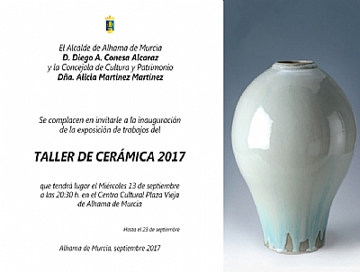 Inauguración de la exposición del TALLER DE CERÁMICA Inauguración de la exposición del TALLER DE CERÁMICA