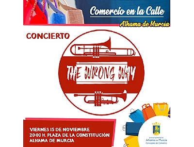 COMERCIO EN LA CALLE: Concierto de The Wrong Way COMERCIO EN LA CALLE: Concierto de The Wrong Way