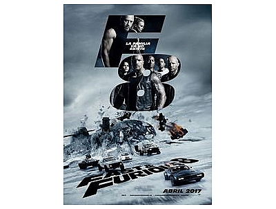 CINE: FAST AND FURIOUS 8 CINE: FAST AND FURIOUS 8