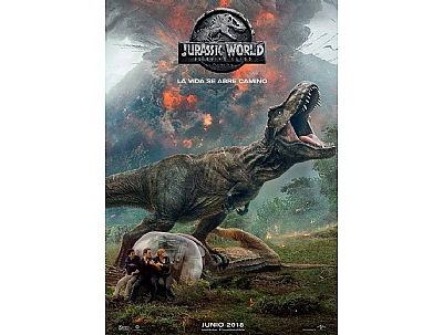 CINE DE VERANO: JURASSIC WORLD, EL REINO CAIDO CINE DE VERANO: JURASSIC WORLD, EL REINO CAIDO