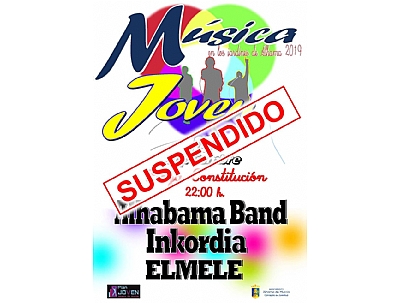 ATENCIÓN, CANCELADO -->MÚSICA JOVEN EN LOS JARDINES DE ALHAMA ATENCIÓN, CANCELADO -->MÚSICA JOVEN EN LOS JARDINES DE ALHAMA