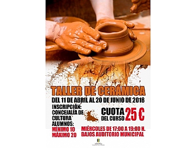 Inicio Taller de Cerámica Inicio Taller de Cerámica