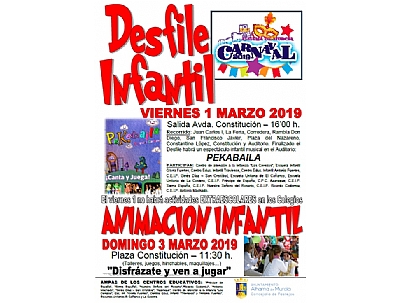CARNAVAL 2019: Desfile Infantil CARNAVAL 2019: Desfile Infantil