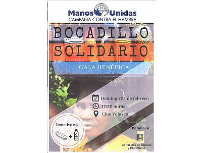 BOCADILLO SOLIDARIO, GALA BENÉFICA. BOCADILLO SOLIDARIO, GALA BENÉFICA.