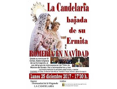 NAVIDAD 2017: Bajada de la imagen de la Virgen de la Candelaria NAVIDAD 2017: Bajada de la imagen de la Virgen de la Candelaria