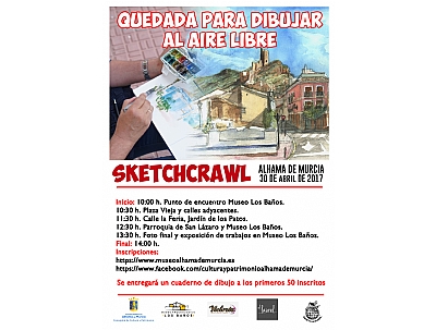 SKETCHCRAWL ALHAMA 2017 SKETCHCRAWL ALHAMA 2017