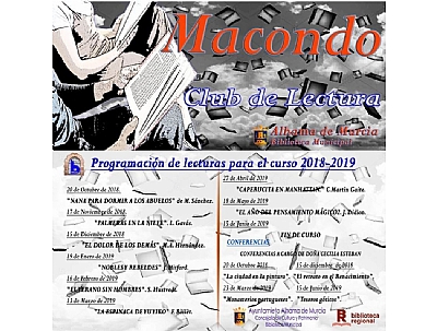 CLUB DE LECTURA MACONDO: Conferencia CLUB DE LECTURA MACONDO: Conferencia
