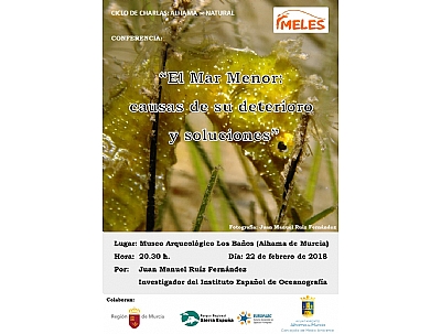 CICLO DE CHARLAS ALHAMA NATURAL: CICLO DE CHARLAS ALHAMA NATURAL: