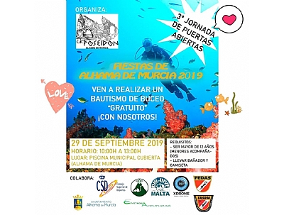 III Jornada de puertas abiertas: Bautismo de buceo III Jornada de puertas abiertas: Bautismo de buceo