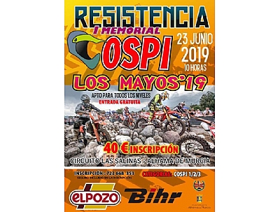 RESISTENCIA - I MEMORIAL COSPI Los Mayos 2019 RESISTENCIA - I MEMORIAL COSPI Los Mayos 2019