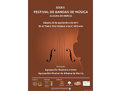 XXXIII FESTIVAL DE BANDAS DE MÚSICA XXXIII FESTIVAL DE BANDAS DE MÚSICA