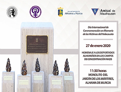 Homenaje a los deportados alhameños en los campos de concentración nazis Homenaje a los deportados alhameños en los campos de concentración nazis