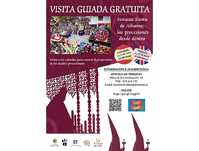 VISITA GUIADA EN INGLÉS: Alhama's Holy Week. From the Inside. VISITA GUIADA EN INGLÉS: Alhama's Holy Week. From the Inside.