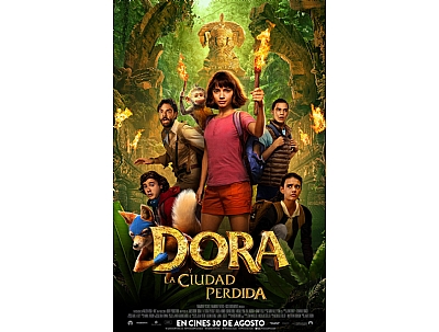 CINE DE VERANO: Dora y la ciudad perdida. CINE DE VERANO: Dora y la ciudad perdida.