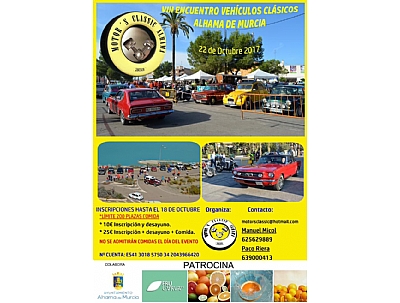 FERIA 2017: VIII Encuentro Vehículos Clásicos Alhama de Murcia FERIA 2017: VIII Encuentro Vehículos Clásicos Alhama de Murcia