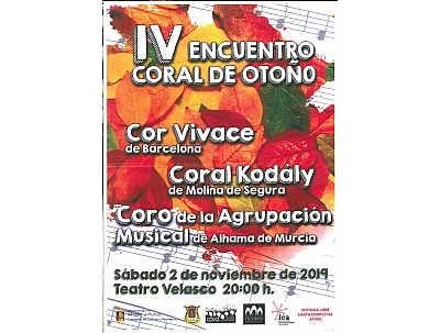 ENCUENTRO CORAL DE OTOÑO ENCUENTRO CORAL DE OTOÑO