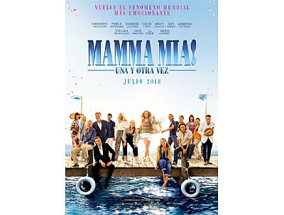 Cine de Verano 2018: MAMMA MIA: UNA Y OTRA VEZ Cine de Verano 2018: MAMMA MIA: UNA Y OTRA VEZ