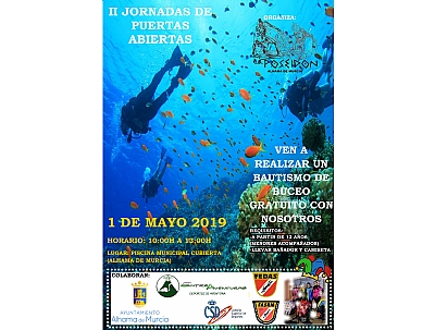 BAUTISMO DE BUCEO: II JORNADAS DE PUERTAS ABIERTAS BAUTISMO DE BUCEO: II JORNADAS DE PUERTAS ABIERTAS