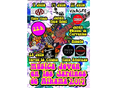 MÚSICA JOVEN EN LOS JARDINES DE ALHAMA MÚSICA JOVEN EN LOS JARDINES DE ALHAMA