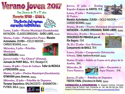 VERANO JOVEN 2017: SALIDA EN CANOA VERANO JOVEN 2017: SALIDA EN CANOA