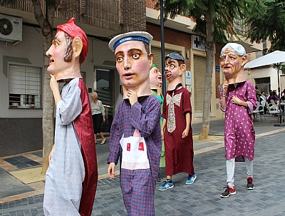 Feria 2018: Diana y pasacalles de gigantes y cabezudos Feria 2018: Diana y pasacalles de gigantes y cabezudos