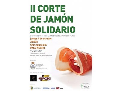 Feria 2018: II Corte solidario de jamón Feria 2018: II Corte solidario de jamón