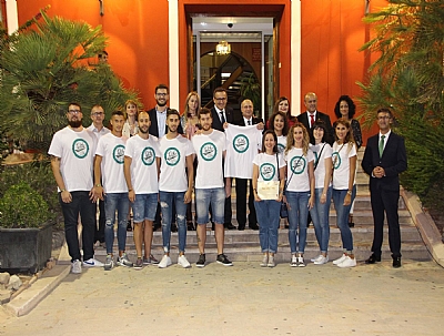 Feria 2018: Recepción homenaje a las peñas de Alhama Feria 2018: Recepción homenaje a las peñas de Alhama