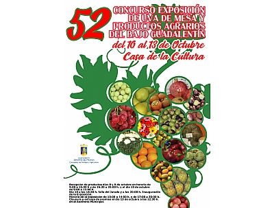 FERIA 2019: Inauguración de la exposición UVA DE MESA Y PRODUCGTOS AGRARIOS DEL BAJO GUADALENTÍN FERIA 2019: Inauguración de la exposición UVA DE MESA Y PRODUCGTOS AGRARIOS DEL BAJO GUADALENTÍN