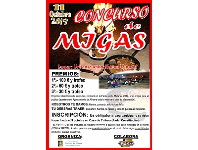FERIA 2019: CONCURSO DE MIGAS FERIA 2019: CONCURSO DE MIGAS