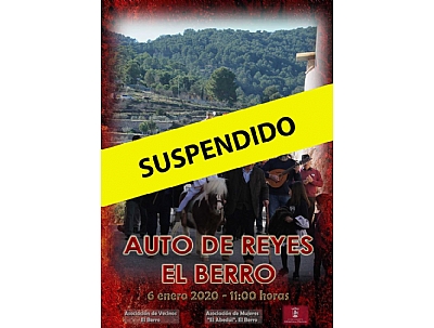 ATENCIÓN, CANCELADO --> AUTO DE REYES ATENCIÓN, CANCELADO --> AUTO DE REYES