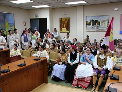 Recepción de los grupos participantes en el XXXVI Festival Nacional de Folklore Recepción de los grupos participantes en el XXXVI Festival Nacional de Folklore